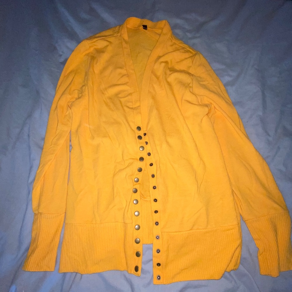 Mustard Cardigan